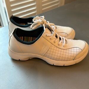 Dansko Sneakers - White with blue trim